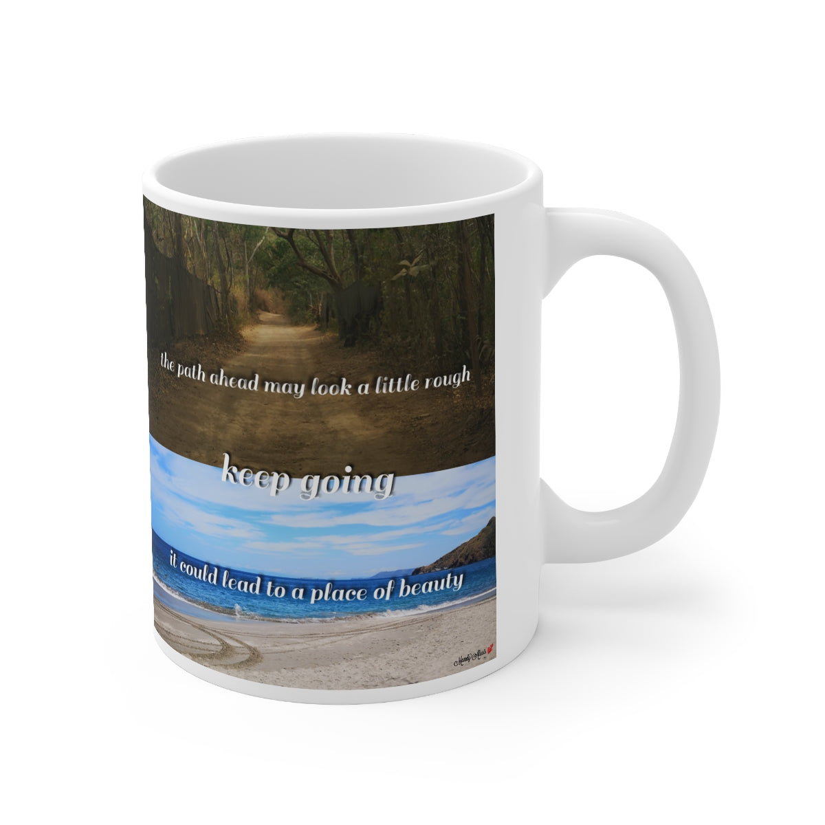 Un lugar de belleza - Taza